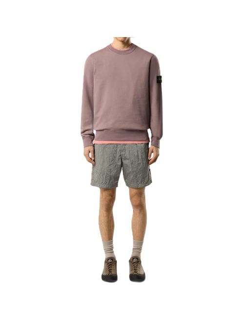 Stone Island Felpa girocollo in cotone biologico con maniche raglan Stone Island | L1S156100060S0051V008F